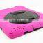 Screen protector with shoulder strap and rotate stand cover case for iPad 234