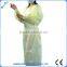 Medical Sterile clothing doctors Disposable PP non woven with knitted elastic cuffs operating isolation gowns