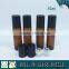 10ml amber glass roll on bottle with stainless steel roller