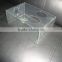 PVC clear plastic folding box , soft crease box making machine for gift packaging,hardware tools packing