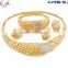 CJ1186-2 2016 New arrival top fashion wholesale women wedding crystal jewelry sets