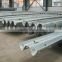 Hot dip galvanized steel two beam guardrails with ISO certificate