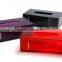 plastic high quality colored tissue box for bathrom accessory set
