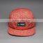 CUSTOM 5 PANEL HAT SUBLIMATED WHOLESALE DESIGN LOGO
