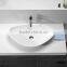 Solid Surface Stone Marble Bathroom Sink Wash Basin