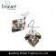 Fashion jewelry wholesale hot selling crystal embellishment rhinestone earrings