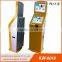 Two Screen Multi-touch Ticket Terminal Kiosk With Cash Validator