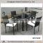 New Aluminium Wicker Furniture-Rattan Wicker Patio Dining Set