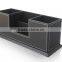 Top quality customized PU Leather desk pen holder