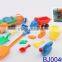 6pcs beach toys for kids summer deluxe sand toy playset