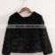 kids little girl wear, fashion korean style faux fur coat