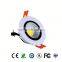 commercial indoor 15w cob led downlight