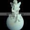 UNPAINTED CERAMIC ANGELS
