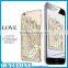 Anviker Captain Tsubasa 3d Angel's Wings Electroplate Phone Case for iphone 6