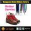 China supplier custom logo heat transfer printing shoelace