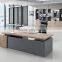 high tech executive office desk Customized Fashionable Fashion 3 people office desk