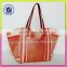 high quality fashion women tote bag for jute and cotton meterial shopping handbags