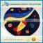 Cute hand made circular carpet soft kids rug