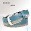Small MOQ can accept,leather belt men in different color