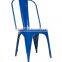 Metal Chairs in different colours