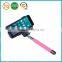 wire control bluetooth phone selfie stick for mobile