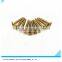 All Size Yellow Zinc Galvanized screws Pozidriv head Fine thread Drywall screws