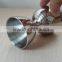 Stainless steel cocktail jigger, cocktail bar measure cup