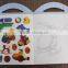 2015 best seller eco-friendly high quality kids color filling book