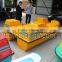 Leisure boat/ fiberglass boat/Pedal boat/4 seats pedal boat/Leisure water game