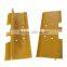 Bolldozer durble stainless steel track shoe