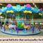 Hot Selling 16 Seats Amusement Equipment Outdoor Carousel