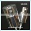 18/410 yuyao silver color mist spray pump, matte shiny pump
