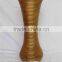 Best quality eco-friendly PE rattan handwoven rattan floor vases