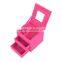 high quality faux suede factory price custom ring box