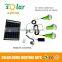 2014 China new innovative solar emergency lighting , emergency solar lighting with 3 bulbs(JR-CGY3-12W)
