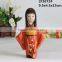 Japanese kimono girl figurine play the zither decoration