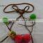 cotton cord wool ball belt