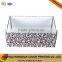 Flower Design Folding Paper Storage Box Decorative Cardboard Drawer Box