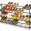 Icegreen Office/ Home use White/Black 20 Pair Shoe Rack