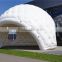 commercial grade white half-sphere inflatable golf tent for events