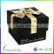 fancy paper gift box packaging box with ribbon