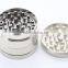 Plating/boutique herb grinders, 4 parts, Zinc Alloy , Mixed Colors, custom available