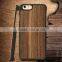 Eco-Friendly Natural Wood Phone case PC Walnut wood for IPhone 6/6S