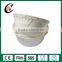 Wholesale Fine Royal New Bone China White Embossed Ceramic Soup Bowl With Crown Design