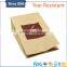 Oem accepted kraft paper coffee bags,block bottom brown kraft paper bags