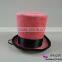 Custom Pink Small Hat Formal Hat Party Cap for Girls
