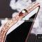 Rose Gold cover case bumper for iPhone 6 4.7 inch, metal diamond bumper case frame for i6