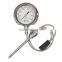 Mechanical flexible melt pressure gauge with different thermocouple for extruder