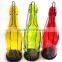 2016 new glass bottle candle holders colored