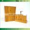 2015 New Style Modern design 4 pcs bamboo bathroom accessory set